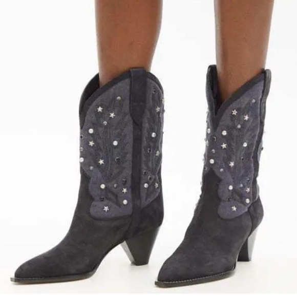 isabel marant studded cowboy boots 
size 37 - Picture 8 of 8